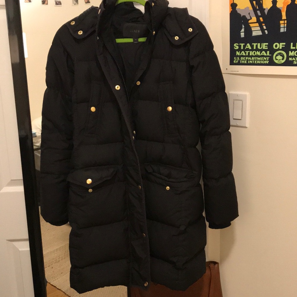 Jcrew Down Puffer parka just in time for winter!
